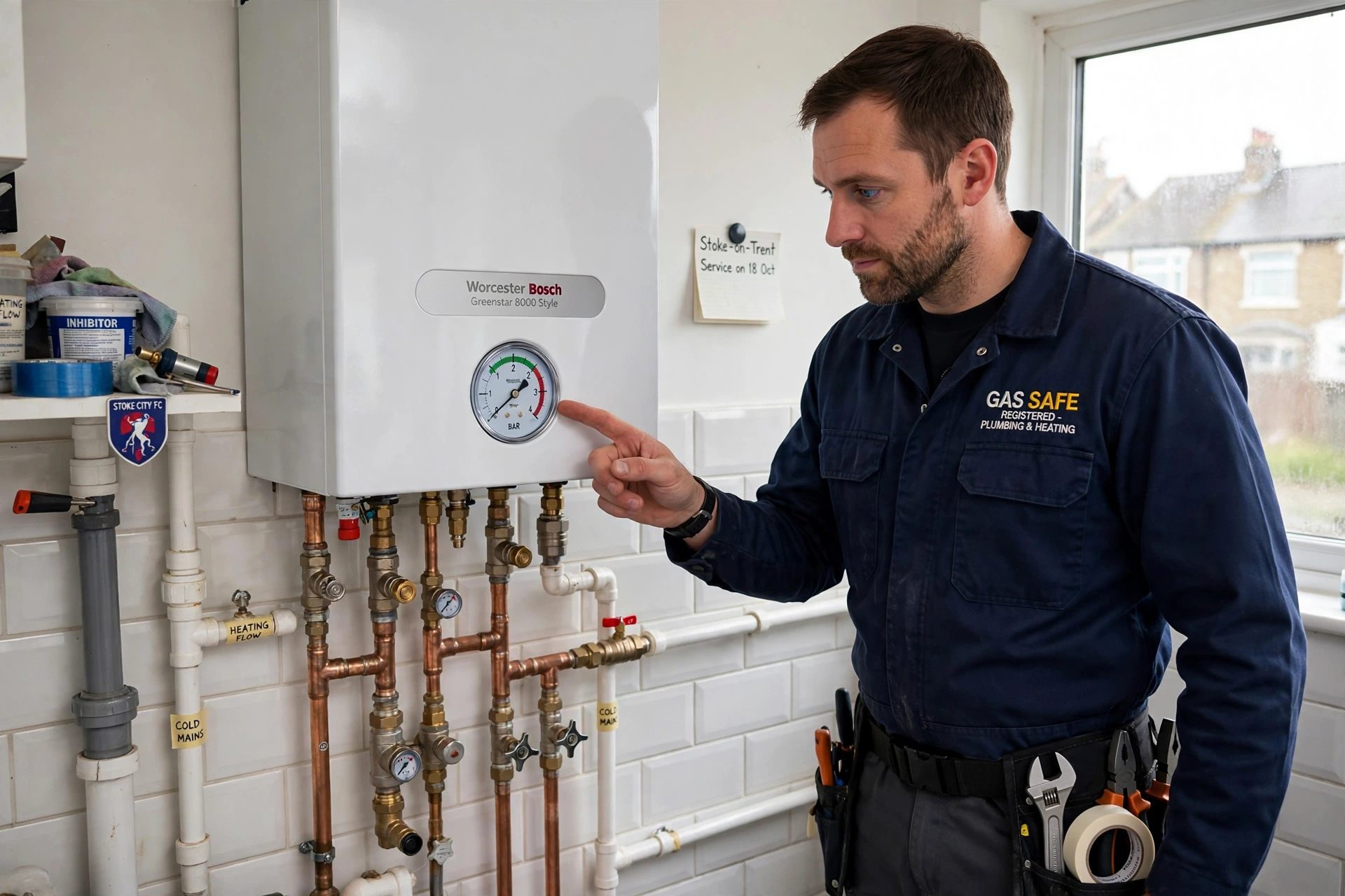 Boiler repair Stoke